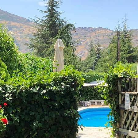 Villa Aurelia - Casa De Campo Con Jardin Y Piscina Entre Madrid Y Segovia Ortigosa del Monte Buitenkant foto