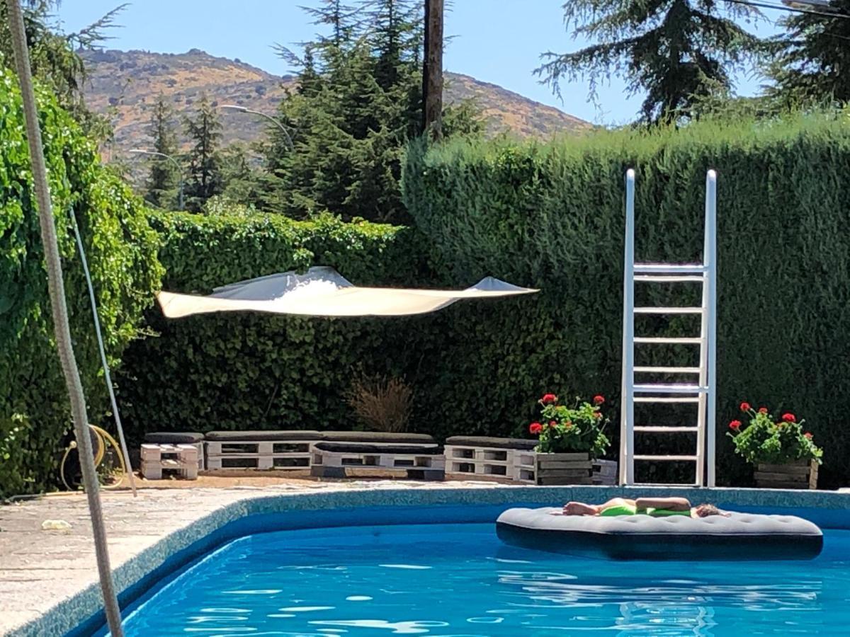 Villa Aurelia - Casa De Campo Con Jardin Y Piscina Entre Madrid Y Segovia Ortigosa del Monte Buitenkant foto