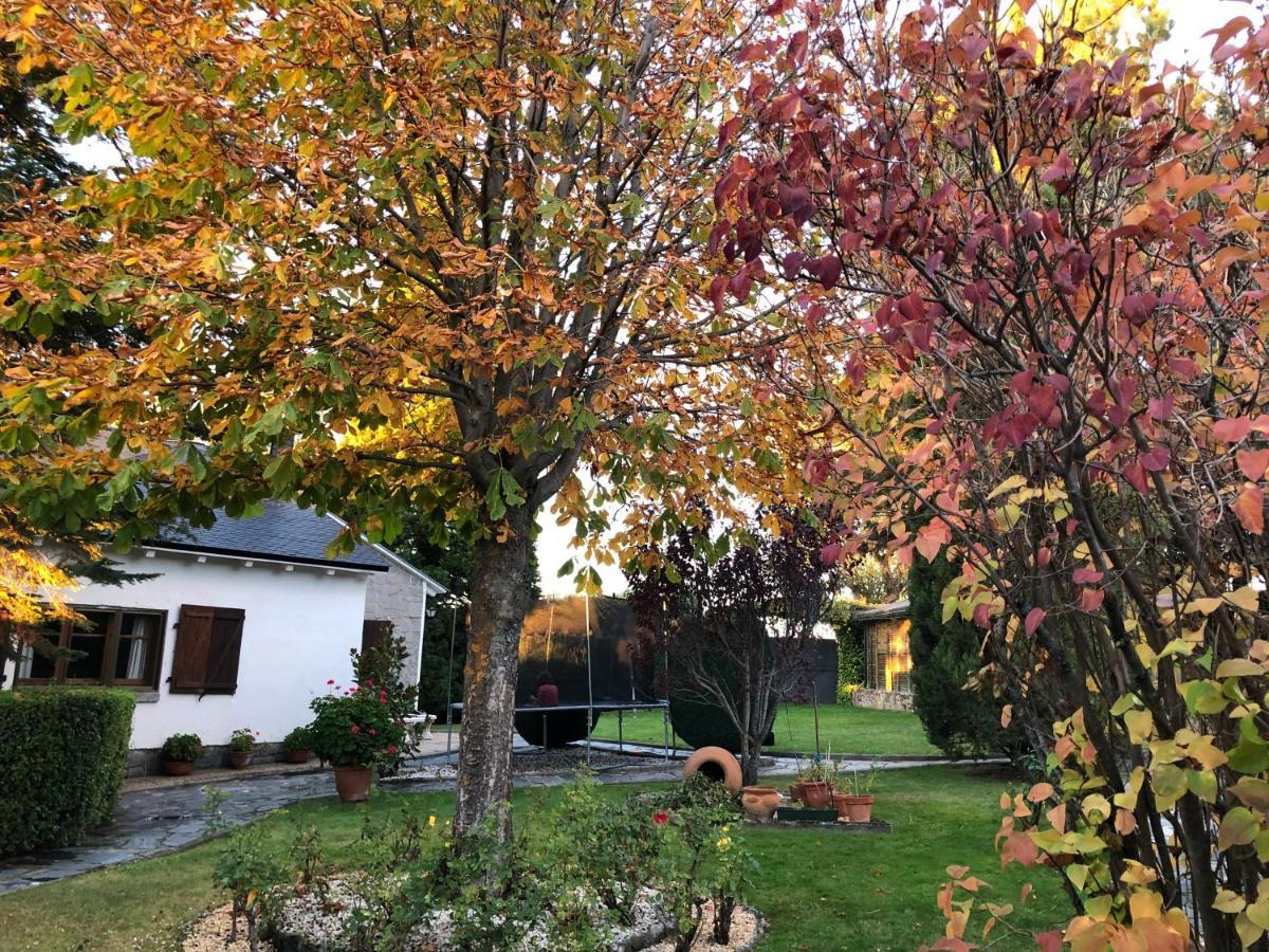 Villa Aurelia - Casa De Campo Con Jardin Y Piscina Entre Madrid Y Segovia Ortigosa del Monte Buitenkant foto